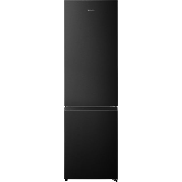 Hisense RB435N4BFE 70/30 Frost Free Fridge Freezer – Black / Stainless Steel – E Rated