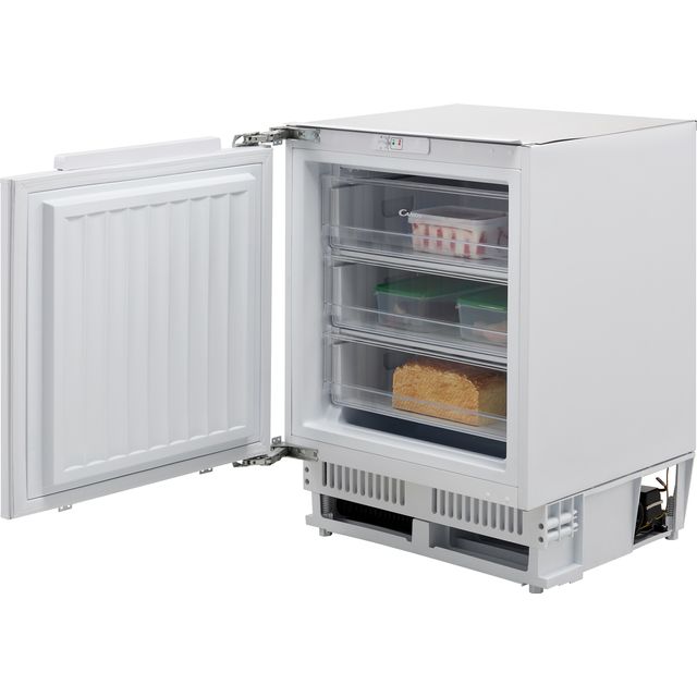 Candy CFU135NEK/N Integrated Under Counter Freezer with Fixed Door Fixing Kit - F Rated