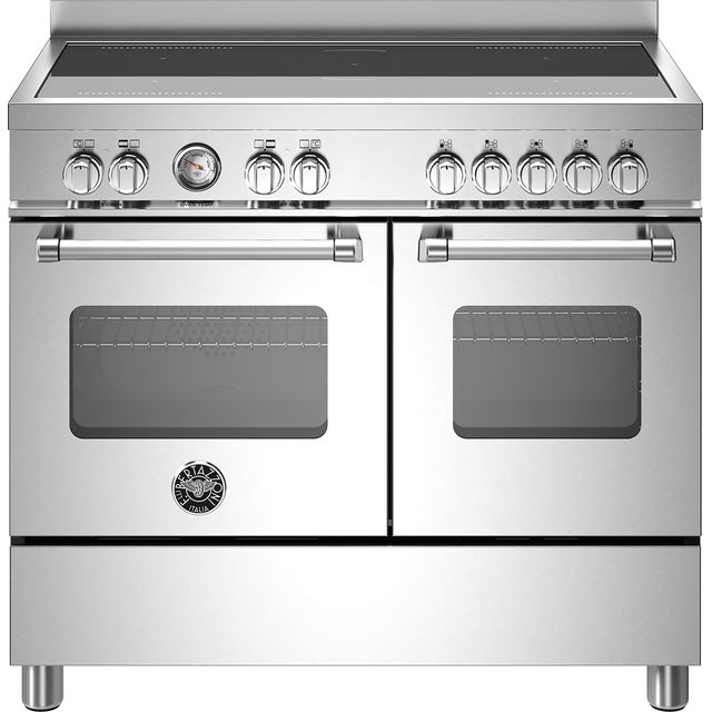 Bertazzoni Master Series MAS105I2EXC Electric Range Cooker with Induction Hob - Stainless Steel - A Rated