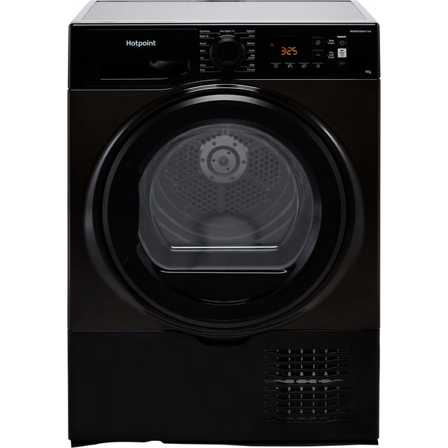 Hotpoint H3D91BUK Condenser Tumble Dryer - Black - H3D91BUK_BK - 1