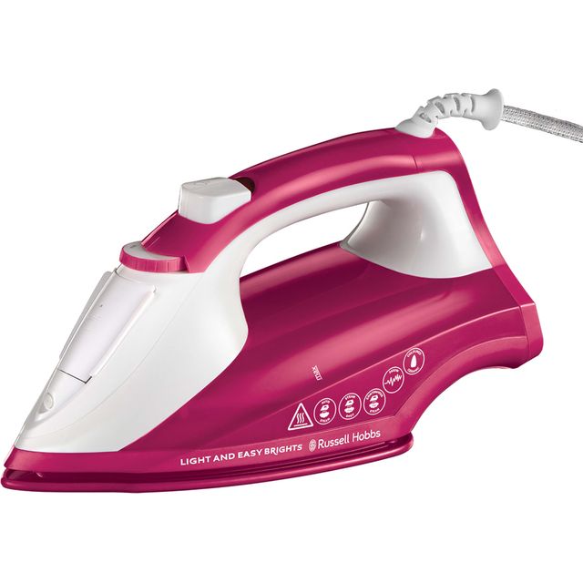 Russell Hobbs Light & Easy Brights Iron in Berry