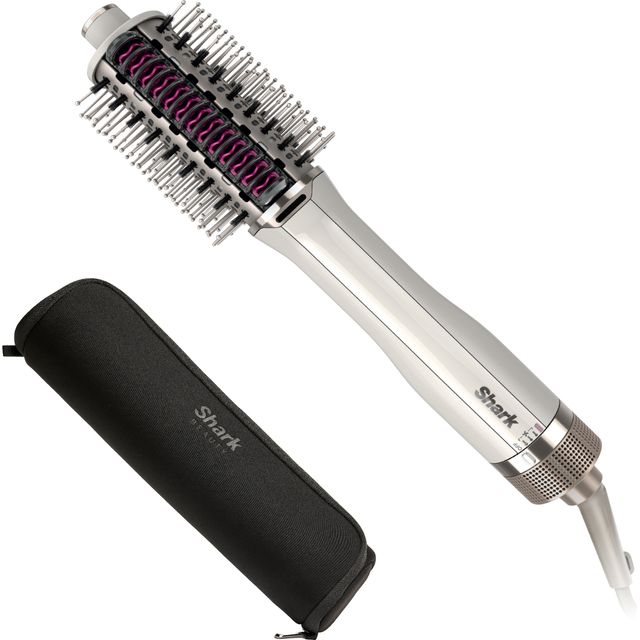 Shark SmoothStyle Hot Brush & Smoothing Comb HT212UK Hot Air Styler - Stone