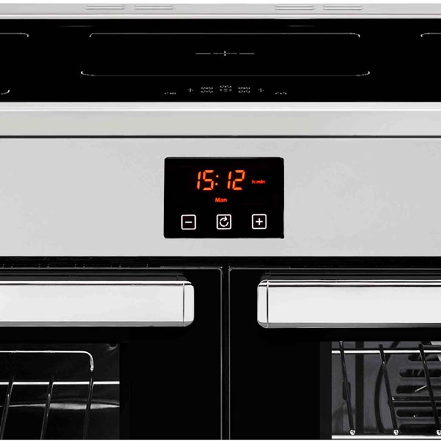 Belling Cookcentre100Ei 100cm Electric Range Cooker - Stainless Steel - Cookcentre100Ei_SS - 2