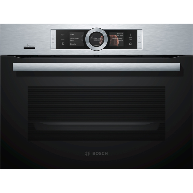 Bosch Serie 8 CSG656BS7B Wifi Connected Built In Compact Electric Single Oven with added Steam Function Review