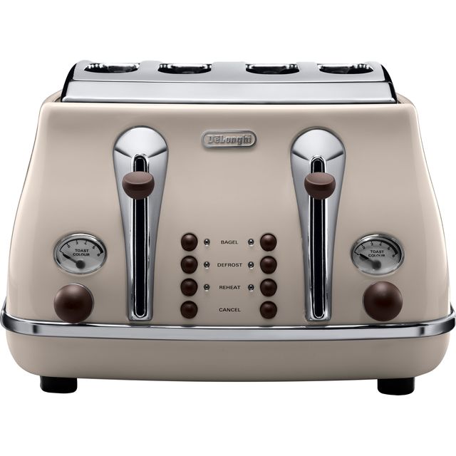 De'Longhi Icona Vintage CTOV4003.BG 4 Slice Toaster Review