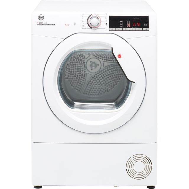 Hoover H-DRY 300 HLEC8TG Wifi Connected 8Kg Condenser Tumble Dryer - White - B Rated