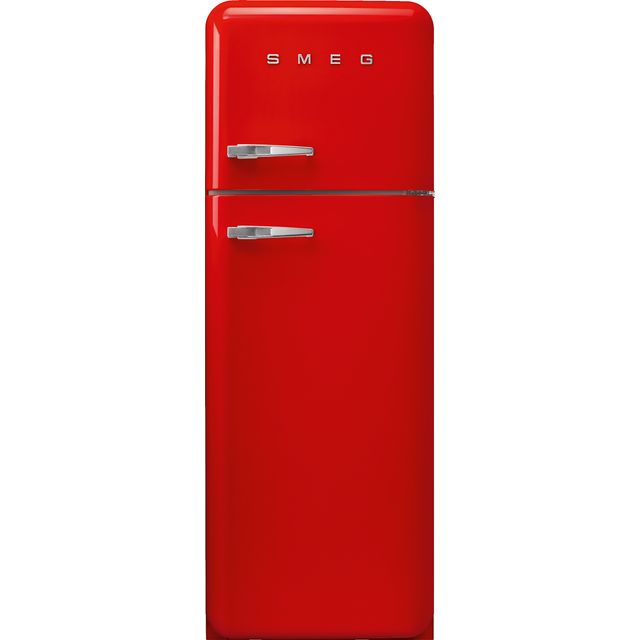 Smeg Right Hand Hinge FAB30RRD5UK 80/20 Fridge Freezer – Red – D Rated