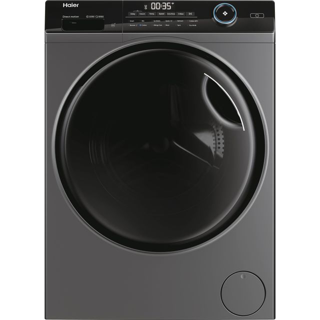 Haier i-Pro Series 5 HW80-B14959S8TU1 8kg Washing Machine with 1400 rpm - Anthracite - A Rated