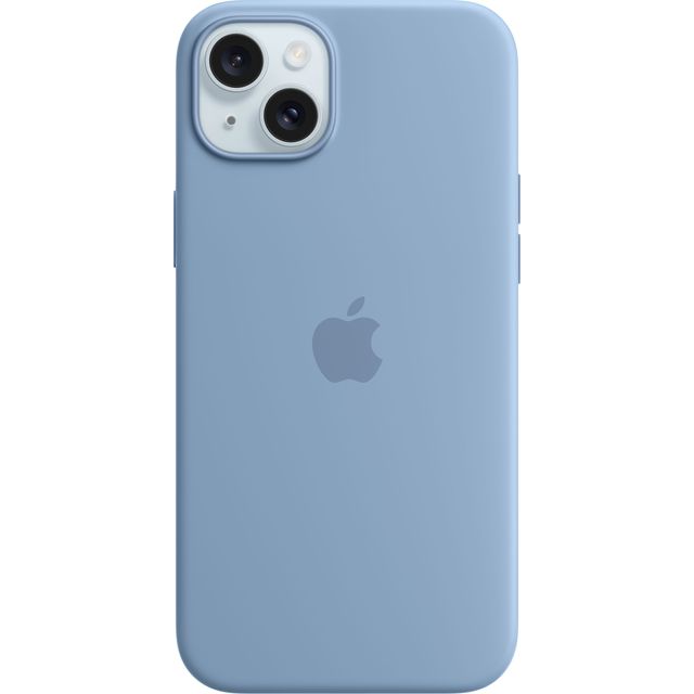 Apple Silicone Case with MagSafe for iPhone 15 Plus - Blue