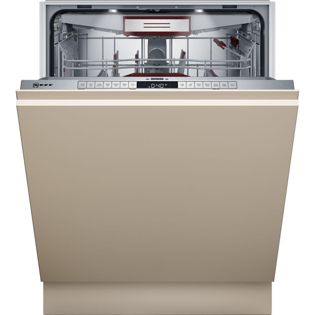 NEFF N70 S187TC800E Wifi Connected Fully Integrated Standard Dishwasher - Stainless Steel Control Panel - A Rated