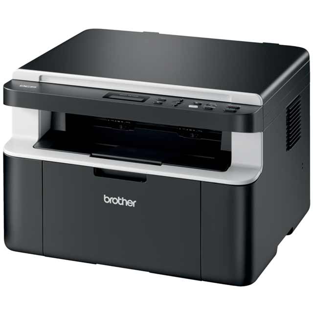 Brother DCP-1612W Mono Laser Printer - All-in-One, Wireless/USB 2.0, Compact, A4 Printer, Home Printer, UK Plug & TN-1050 Toner Cartridge, Black, Single Pack, Standard Yield, Genuine Supplies