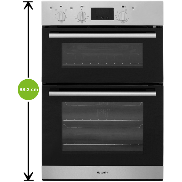Hotpoint Class 2 DD2544CIX Built In Double Oven - Stainless Steel - DD2544CIX_SS - 3