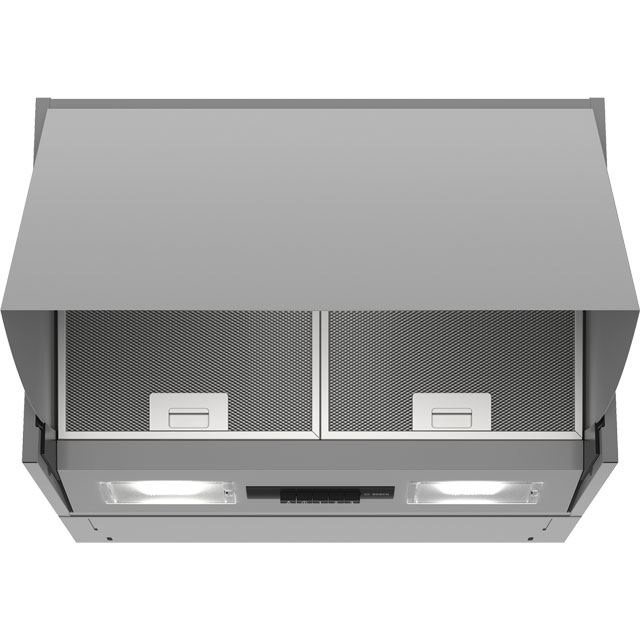 Bosch Series 2 DEM66AC00B 60 cm Integrated Cooker Hood - Silver - DEM66AC00B_SI - 1