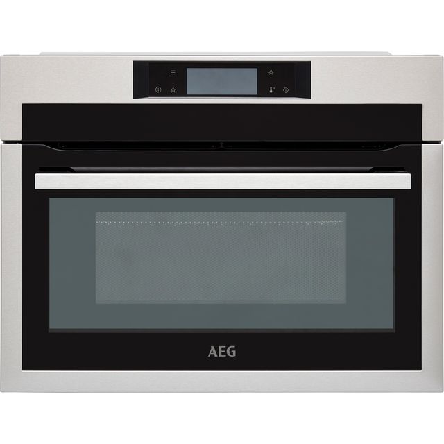 AEG CombiQuick KME761080M Built In Compact Electric Single Oven - Stainless Steel
