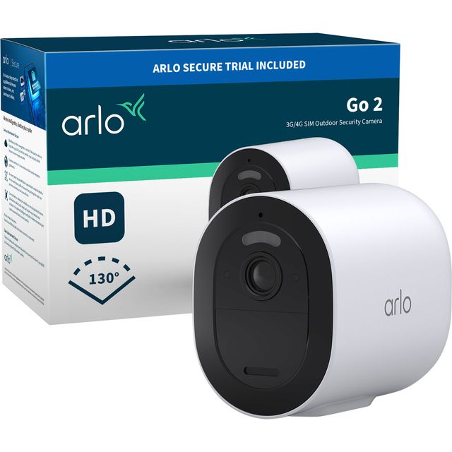 Arlo Go 2 Full HD 1080p Smart Home Security Camera - White