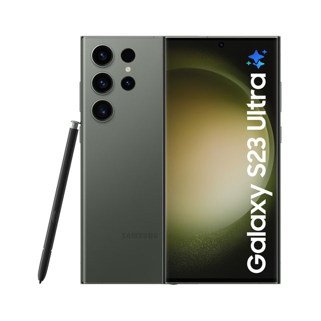 Samsung Galaxy S23 Ultra 512GB 5G Mobile Phone - Green, SM-S918BZGHEUB