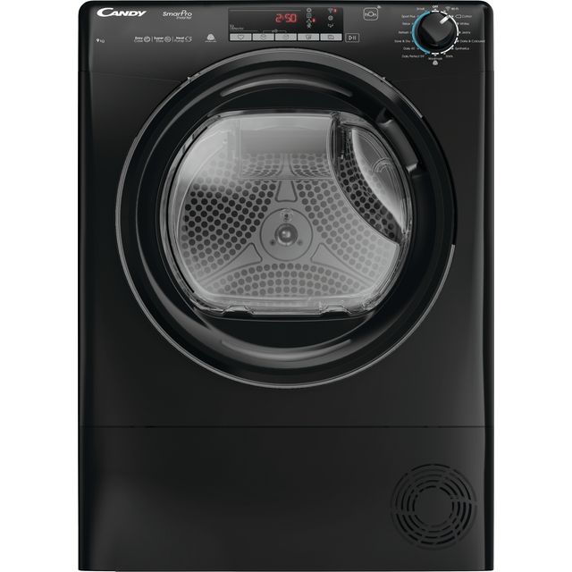 Candy Smart Pro CROE C9TBGB-80 Wifi Connected 9Kg Condenser Tumble Dryer – Black – B Rated