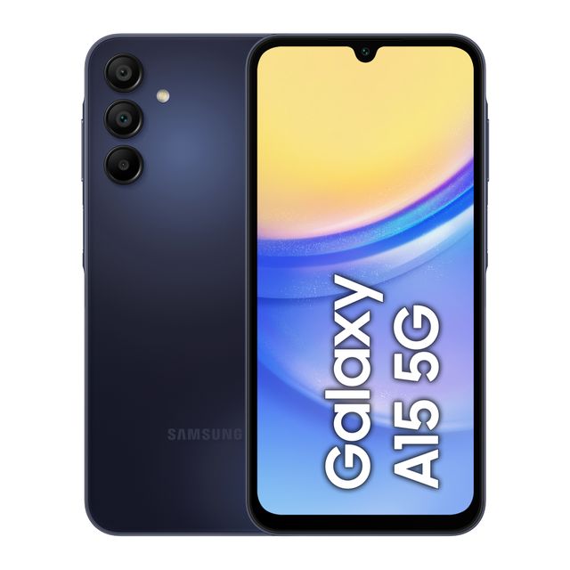 Samsung Galaxy A15 5G 128 GB in Blue / Black