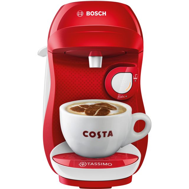 Tassimo by Bosch Happy TAS1006GB Pod Coffee Machine - Red / White