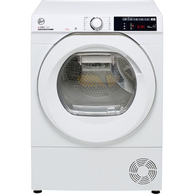 Hoover H-DRY 500 NDEH9A2TCE Wifi Connected 9Kg Heat Pump Tumble Dryer - White - A++ Rated