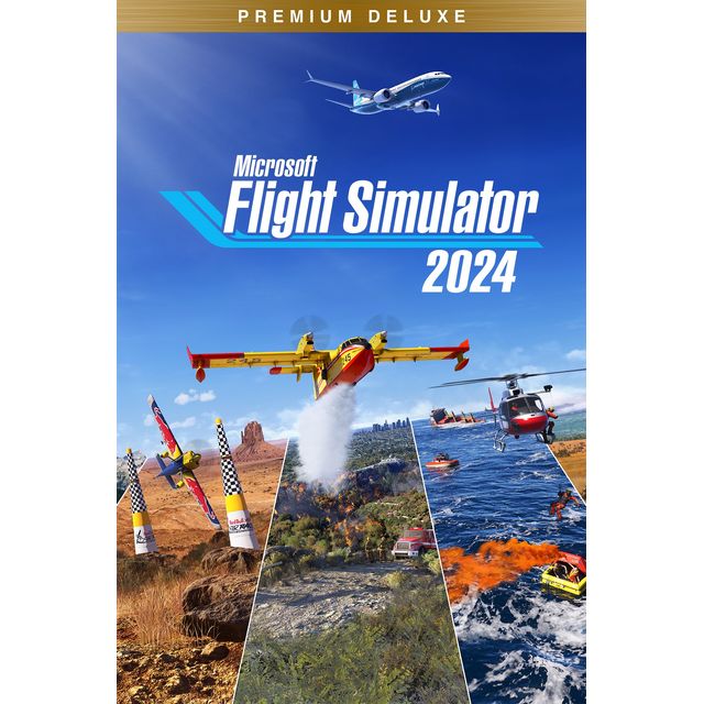 Microsoft Flight Simulator 2024 - Premium Deluxe Edition for Xbox Series X/Xbox Series S/PC - Digital Download