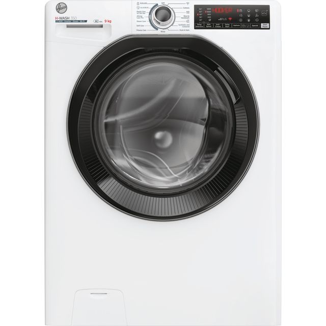 Hoover H-WASH 350 H3WPS496TAMB6-80 9Kg Washing Machine - White - H3WPS496TAMB6-80_WH - 1