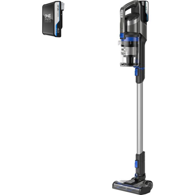 Vax ONEPWR Pace CLSV-VPKS Cordless Vacuum Cleaner with up to 40 Minutes Run Time - Blue / Grey