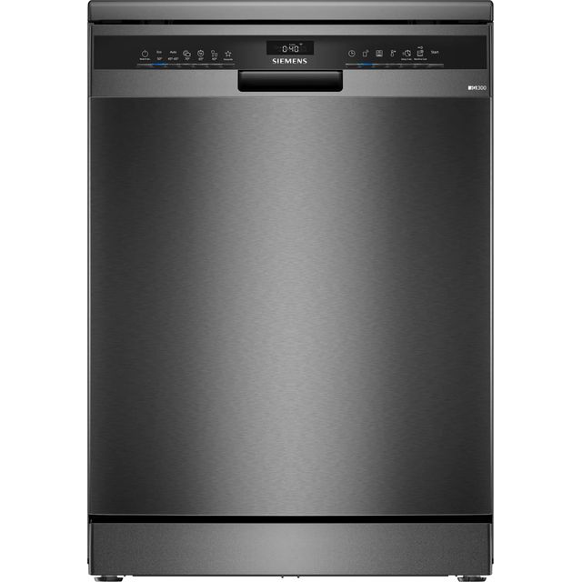Siemens IQ-300 SN23EC03ME Wifi Connected Standard Dishwasher – Black – B Rated