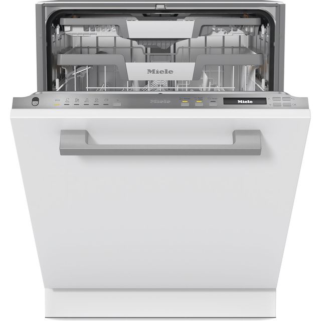 Miele G 7191 SCVi 125 Edition Wifi Connected Fully Integrated Standard Dishwasher - Stainless Steel Control Panel with Fixed Door Fixing Kit - B Rated