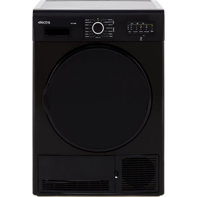 Electra TDC7100B 7Kg Condenser Tumble Dryer - Black - B Rated