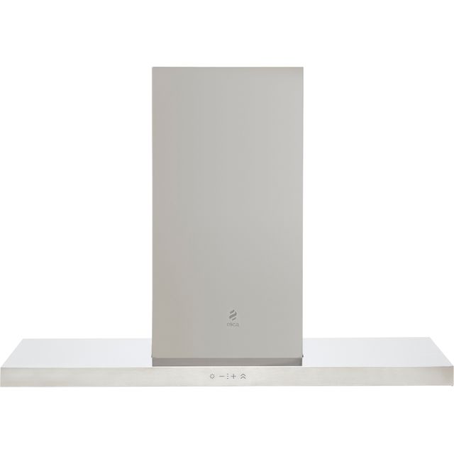 Elica Thin 90 90 cm Chimney Cooker Hood – Stainless Steel – For Ducted/Recirculating Ventilation