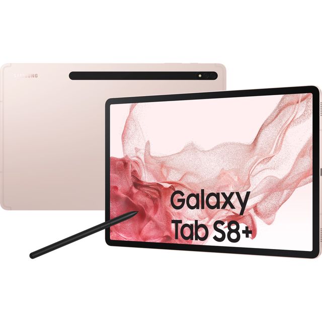 Samsung Tab S8+ 5G 128GB Pink Gold- (Old Version)