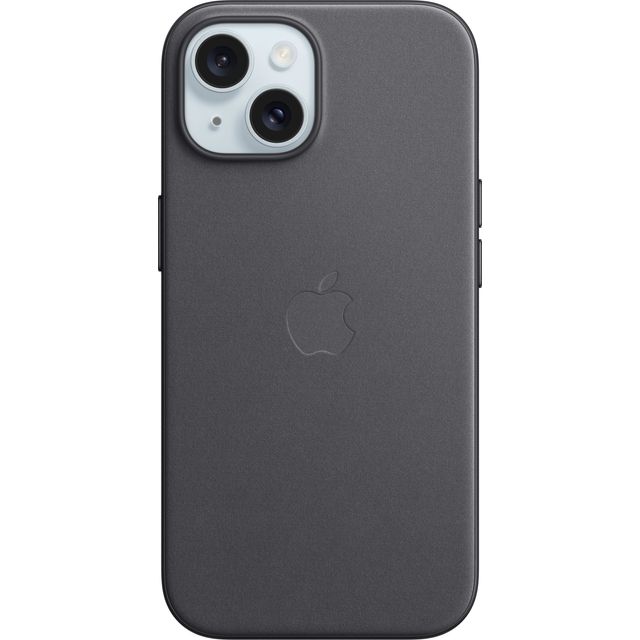 Apple FineWoven Case with MagSafe for iPhone 15 - Black