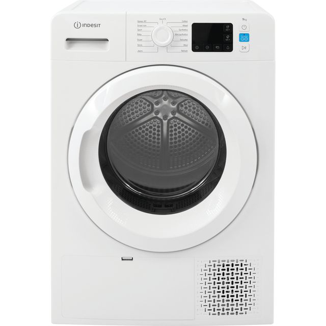 Indesit YTM1192XUK 9Kg Heat Pump Tumble Dryer – White – A++ Rated