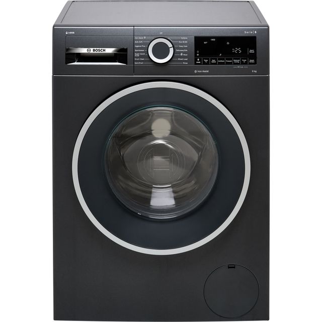 Bosch Series 6 i-Dos WGG244FRGB 9kg Washing Machine with 1400 rpm - Graphite - A Rated