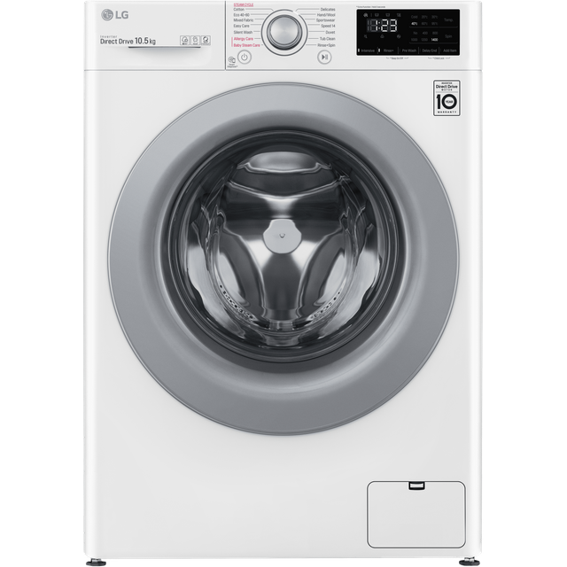 LG V3 F4V310WSE 10.5Kg Washing Machine with 1400 rpm Review