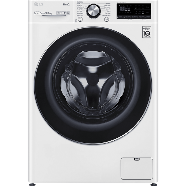 LG V10 F6V1010WTSE Wifi Connected 10.5Kg Washing Machine with 1600 rpm Review