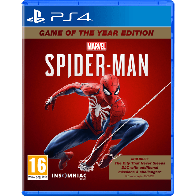 Marvels Spider-Man GOTY Edition for PlayStation 4