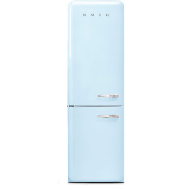 Smeg Left Hand Hinge FAB32LPB3UK 60/40 Frost Free Fridge Freezer - Pastel Blue - A+++ Rated - FAB32LPB3UK_PB - 1