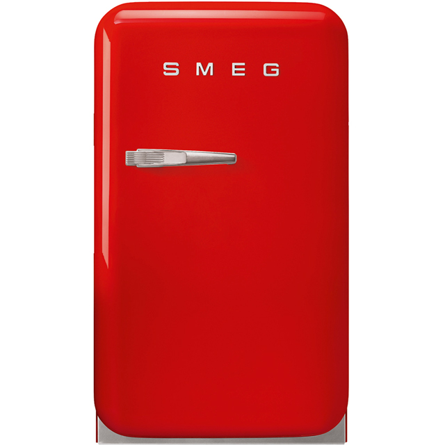 Smeg Right Hand Hinge FAB5RRD3 Fridge - Red - D Rated