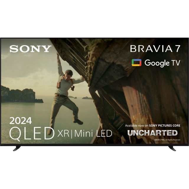 Sony Bravia 7 XR70 65″ 4K Ultra HD MiniLED QLED Smart Android TV [2024] – K65XR70U