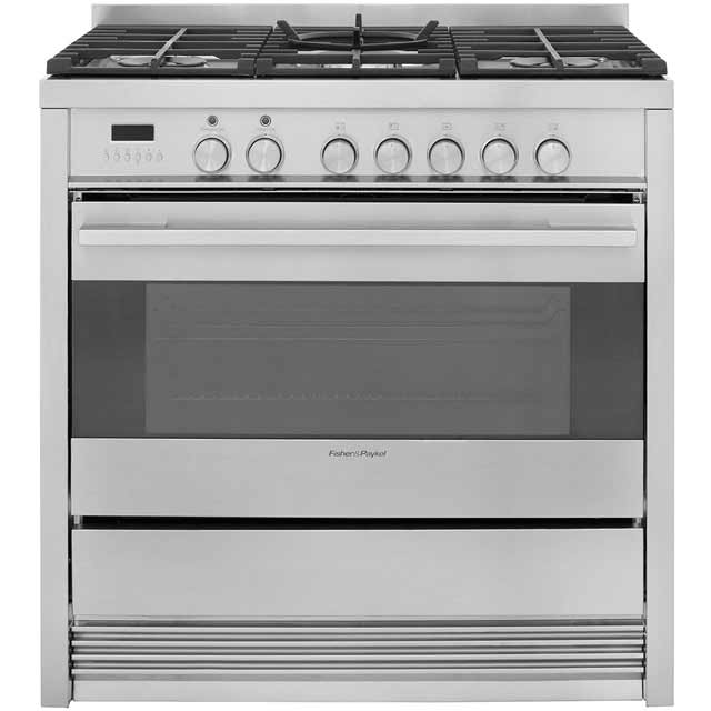 Fisher & Paykel OR90SDBGFX3 90cm Dual Fuel Range Cooker - Stainless Steel Best Price, Cheapest Prices Fisher & Paykel OR90SDBGFX3 90cm Dual Fuel Range Cooker - Stainless Steel Best Price, Cheapest Prices