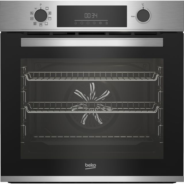 Beko BBIE12301XMP Built In Electric Single Oven - Stainless Steel - A Rated
