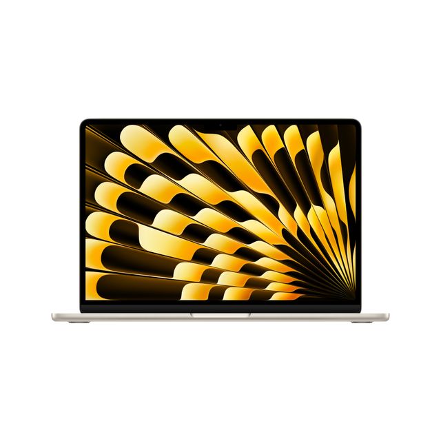 Apple 13" MacBook Air, M3, 8GB RAM, 8 Core GPU, 256 GB, 2024 - Starlight