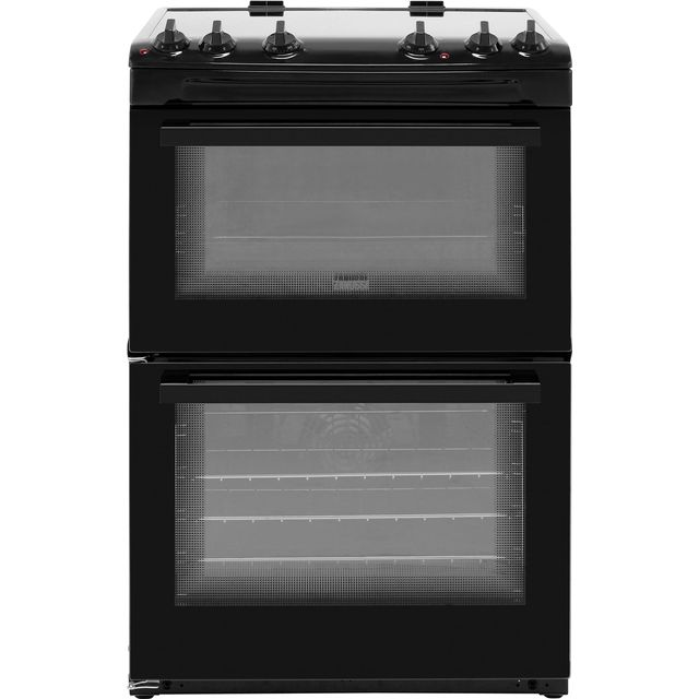 Zanussi ZCV66050BA 60cm Electric Cooker with Ceramic Hob - Black - A/A Rated