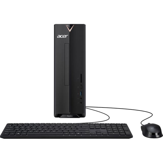 Acer Aspire XC-840 Tower - Intel Pentium Silver, 256 GB SSD - Black