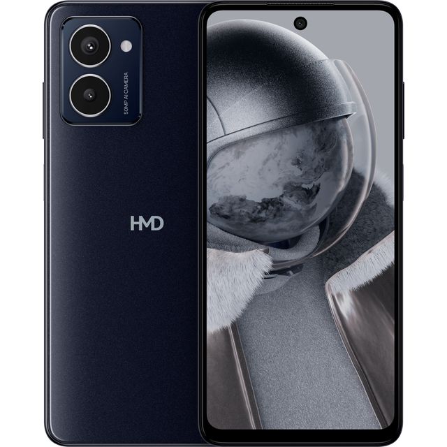 HMD Pulse Pro 128GB Smartphone in Black Ocean