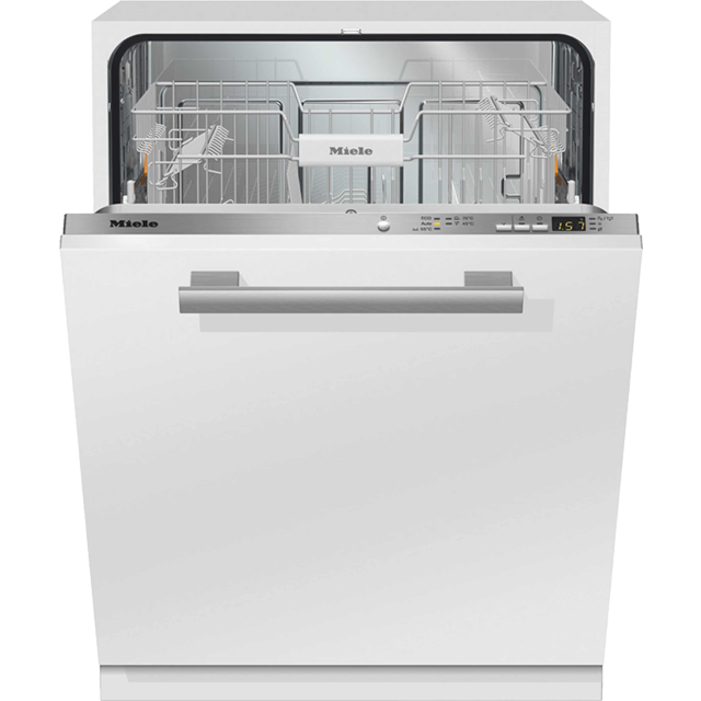 Miele Jubilee G4990Vi Fully Integrated Standard Dishwasher - Clean Steel Control Panel with Fixed Door Fixing Kit - A++ Rated