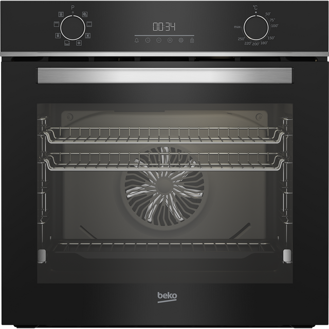 Beko AeroPerfect™ RecycledNet® BBIM14300BC Built In Electric Single Oven - Black - A Rated