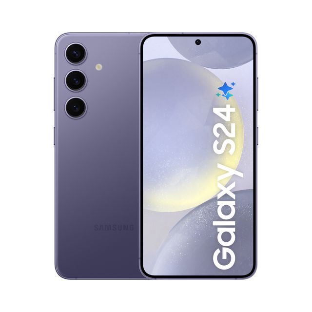 Samsung Galaxy S24 256 GB Smartphone in Cobalt Violet